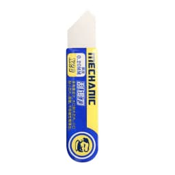 MECHANIC X20/X22 High Toughness Tin Scraper Solder Paste Scraping Knife for Mobile Phone Repair Tools Thickness 0.2mm