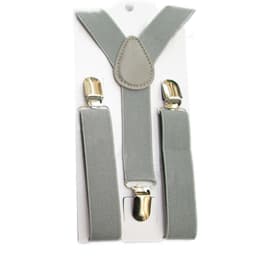 Solid Color Kids Suspenders Clip-on Straps Adjustable Elastic Y-Back Brace Children Boy Girl Braces Baby Wedding Tie Accessories
