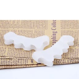 Silicone Hammer Toes Corrector for Women Men Protective Toe Separator Suitable Bunion Yoga Gel Straighteners Overlapping 1 Pair