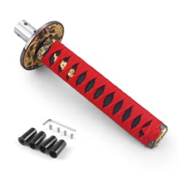 Universal 150MM/200MM/260MM JDM Katana Samurai Sword Shift Knob Shifter With Adapters Gear Shift knob