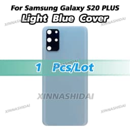 High-Quality Battery Back Cover Rear Housing Replacement - with Camera Lens for Samsung Galaxy S20 Plus S20+ (G985/G986/G986F)