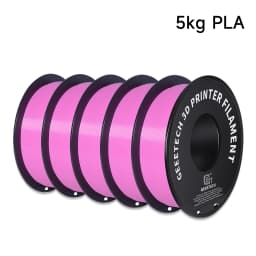 Geeetech 5Kg Standard PLA Filament 1.75mm 3D Printer Plastic Material, Accuracy 0.03mm, Multiple Colour, Fit Most FDM Printer