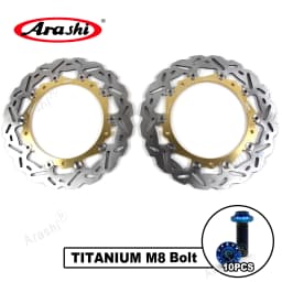 Arashi 2PCS CNC Floating Front Brake Disc Brake Rotors For BMW K 1300 S K1300S 2009 2010 2011 2012 2013 2014 2015 Accessories
