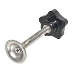 1pc M8*60 Star Knobs Thread Clamping Knob Screw Hand Tightening Knob Corrosion Resistant Hand Tools Parts