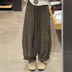Spring Summer Thin Wide Leg Lantern Flower Bud Pants Women's Loose Fitting Balloon Pants High Waist Casual Trousers