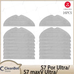 Roborock S7 MaxV Ultra/S7 Pro Ultra Robot Vacuum Cleaner Accessories Main Brush Side Brush HEPA Filter Mop Cloths Spare Parts