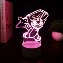 3D Illusion Stitch 7/16 Color LED Night Light Smart Touch Room Decor Bedside Night Light Birthday Valentine's Day Christmas Gift