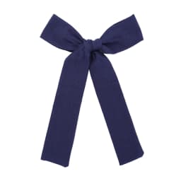 Long Tail Linen Hair Bow Clips for Little Girl Kids Mom Women Ponytail Knot Bows Alligator Clip Hair Accessories