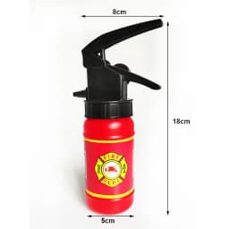 Fireman Cake Topper Cupcake Toppers Fire Hydrant Truck Firefighter Helmet Theme for Kids Boy Girl Happy Birthday Cake Decoration