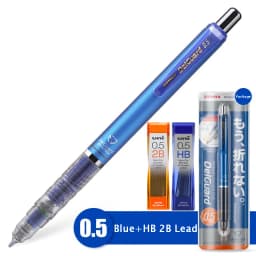 Japan Mechanical Pencil ZEBRA DelGuard 0.3/0.5/0.7mm Continual Lead Multi Color Automatic Pen Aesthetic School Supplies for Kids