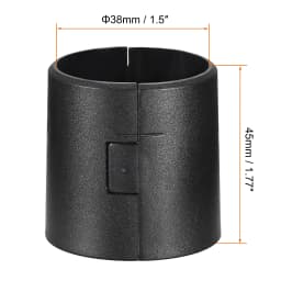 Uxcell Wire Shelf Clips 1.5 Inch Wire Shelving Lock Clips Plastic for Wire Shelving System , 32 Pcs