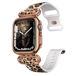 Case For Apple Watch 7/6/5/4/SE3/SE2/SE (40/41mm) I-BLASON Cosmo Luxe Series Stylish Protective Case with Adjustable Soft Strap