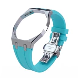 Stainless Steel Watch Case And Strap Mod Kit For Swatch X AP Royal Pop Pocket Changer To Wristwatch Personalized Accessories