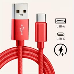 USB Type C Fast Charging Cable For Samsung Xiaomi Redmi POCO Honor Nylon Braided Quick Charge Cables For iPhone 15 16 17 Pro Max