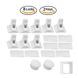 Baby Safety Lock Invisible Lock Kids Security Drawer Latch Cabinet Door Magnetic Child Safety Lock Limiter Children Protection