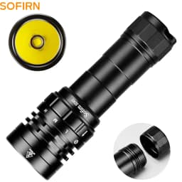 SOFIRN SD05 Scuba Diving Flashlight XHP50.2 21700 Lantern 3000lm IPX8 Waterproof Magnetic Ring Orange Peel Reflector 18650 Torch