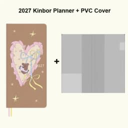 Kinbor 2027 Weekly Planner Pocket Size Notebook Week Plan Notepad Schedule Planning Book Punch Efficiency Manual Daily Writing