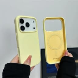 Magnetic Liquid Silicone Case for iPhone 18 17 Pro 17 Pro Max 16 15 14 For Magsafe Big Camera Hole Cover Shockproof Protective