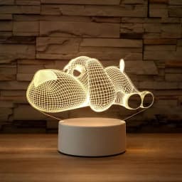 3D Lamp Acrylic USB LED Night Lights Neon Sign Lamp Xmas Christmas Decorations for Home Bedroom Birthday Decor Wedding Gifts