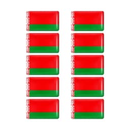 10pcs Epoxy Italy Flags Sticker Car Interior Decoration Decal for Fiat 500 Abarth Punto Panda Tipo Bravo Stilo Coupe Doblo Badge