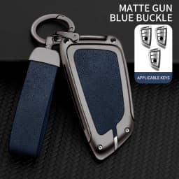 Zinc Alloy Car Key Case Cover for Bmw X1 X2 X3 X4 X5 X6 1 2 3 5 Series 2016 2017 2018 2019 2020 Key Holder Shell Accessories