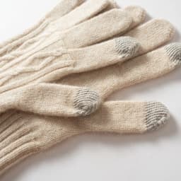 Winter High-Quality 100% Cashmere Knit Touch Screen Gloves Women Soft Warm Stretch Guantes Solid Color Casual Full Finger Guante