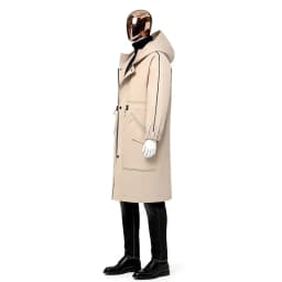 Men's New Hooded Winter Jacket Premium Padded Lined Zippered Parkas Coat - Ultra Warm Urban Style for Chilly Days