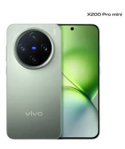 Original New Vivo X200 Pro Mini Mobile Phone 6.31' 120Hz 90W Charger 50.0MP Camera Dimensity9400 NFC 5700 MAh OTG