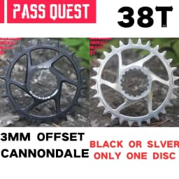 Pass Quest For CANNONDALE si ss 0mm 3mm Offset Bike Chainwheel 28T 30T 32T 34T 36T 38T 40T 42T bicycle Chainrings mtb Bike parts