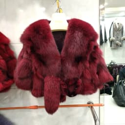 Natural Fox Fur Jacket Shawls Real Fox Fur Jacket Women Winter Natural Fur Vest Fashion Short Coat Shawl Temperament
