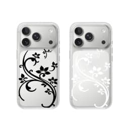 Art Flower Phone Case For iPhone 18 17 16 15 11 12 14 13 Pro Max Mini XS XR 7 Plus 17E Shockproof Transparent Cover Shell Fundas