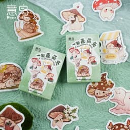 30 Pcs Kawaii Paper Sticker Set Deep Forest Self-adhesive Stationery Stickers For Arts Craft Diy Scrapbooking Diary Album Planne