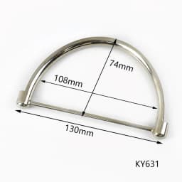 2Pcs Deepeel Metal Bag Handles Purse Sewing Frame Brackets DIY Handcrafted for Women Handbag Replacet Hardware Bags Accessories