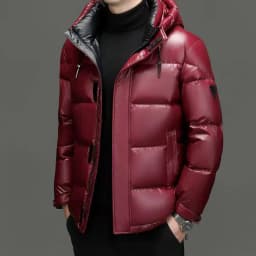 2026 new arrival winter jacket sill-like cotton jackets men,mens fashion thicken warm parkas waterproof coat male size M-4XL