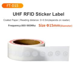1000pcs UHF RFID Label 73x20mm Passive Sticker Paper Label Tag 860Mhz 960Mhz Long Range Label for Warehouse Manage UHF RFID