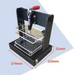 Universal Test Frame Stand PCB Testing Jig 180x160MM PCBA Test Rack Embryo Frame DIY Circuit Board Fixture With 4 Acrylic Board