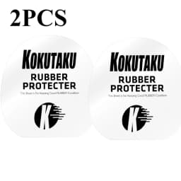 KOKUTAKU Blütenkirsche Table Tennis Racket Rubber Non-Sticky Protective Film PVC Transparent Waterproof Cover For Ping Pong Bat