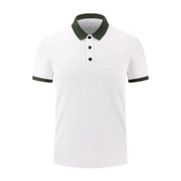 Flip Collar Short Sleeved Contrasting Collar Quick Drying Polo Shirt Printed Logo Embroidered Men's Sportswear Customization