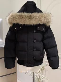 Autumn Winter Fur Hooded Jacket Men Outerwear Thick Short Parkas Coat Faux Fur Collar Parkas Casual Aesthetic Retro Jacket New