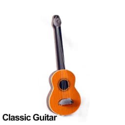 1/12 Scale Doll Musical Instruments Miniature Piano Violin Guitar Drum Microphone Saxophone Trumpet Model Dollhouse Accessories