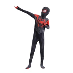 Miles Morales Spider Theme Full Zentai Cosplay Suit Outfit Halloween Party Costume Collectible Holiday Gift For Cos Fans