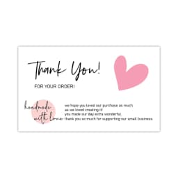 10-30pcs Thank You Cards With Flower Design For Small Business Exquisite Appreciation Card Gift Decoration Cards 9x5.4 CM