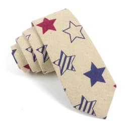High Quality Cute Linen Cartoon Tie For Men Cat Polar Bear Watermelon Waves Printed Funny Gift Animal Narrow Striped Slim Cravat
