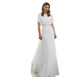 Customized Modern Summer White Wedding Dresses 2024 Bridal Gowns Back Out Bride Dress Round Neck Boho Wedding Gowns Lace Beach