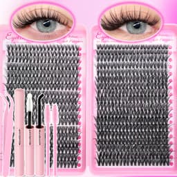 30D 40D Natural Feather-Soft Slim Lash Kit – Effortless Daily Glam for Fresh, Natural Makeup! Ultra-Gentle & Delicate