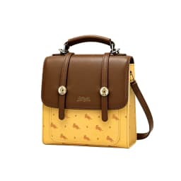 Pinky Harry Potter Backpack Mini Satchel Bag Vintage Preppy Style Handbag for Commuting Outing Gifting for Fans Students Women
