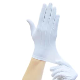 High-End Black White Gloves for Jewelry Watch Luxury Display Protocol Salesperson Guide Elegant Fashionable Gloves