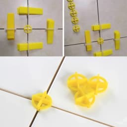 50/100/500Pcs Porcelain Tile Spacers Clips Wedge Ceramic Leveling System Floor Wall Tile Gap Leveling System Construction Tools