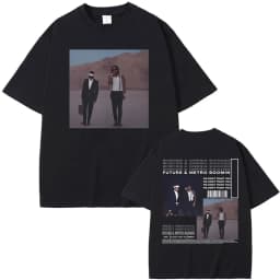 Rapper Future & Metro Boomin We Don't Trust You Album Music Merch T Shirts Men Hip Hop Kendrick Lamar Tee Male Oversized T-shirt