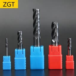 1PC High Quality Cnc Endmill HRC50 4 Flute Metal Cutter 1mm 2mm 3mm 4mm 6mm 8mm 10mm 12mm Alloy Carbide Milling Cutter End Mill